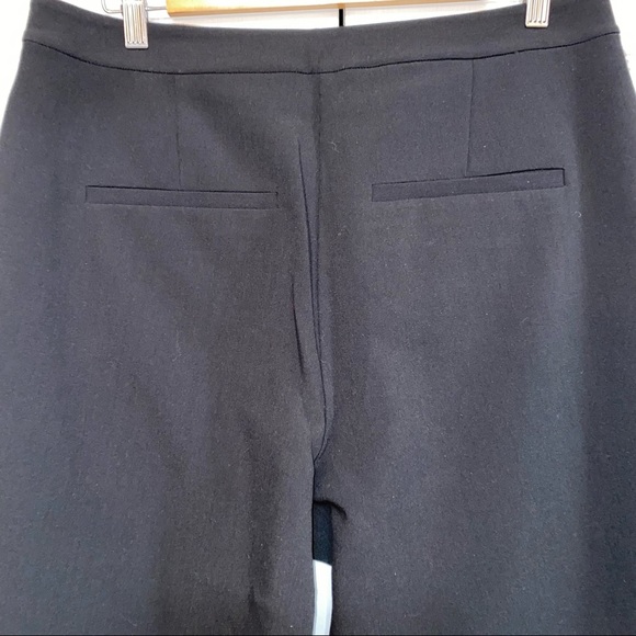 NEW Good American Executive Flared Leg With Side Slit Hem Black Dress Pants NWT - Picture 5 of 15